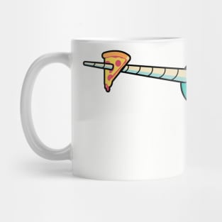 Narwhals Love Pizza Mug